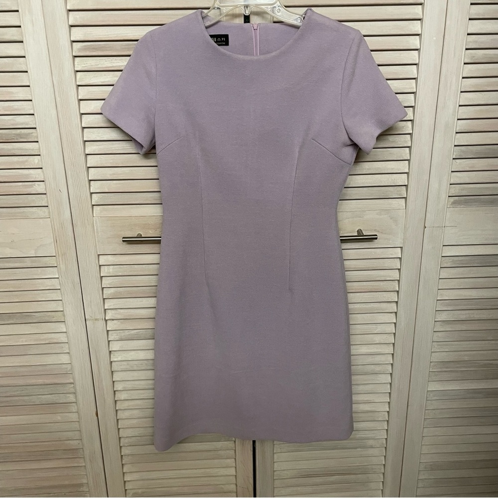 Tailored lavender dress from Korea Size small
